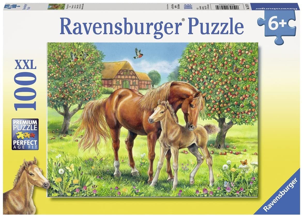 Ravensburger Puzzle 100pc XXL - Horses in the Field