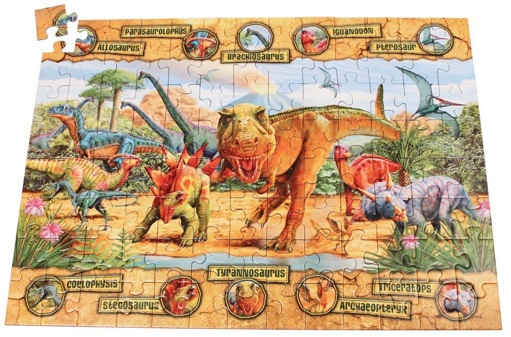 Ravensburger Puzzle 100pc XXL - Dinosaurs