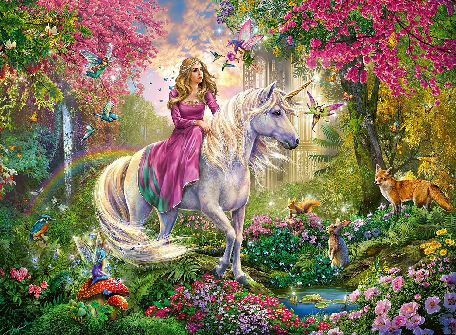Ravensburger Puzzle 100pc XXL - Magic Ride