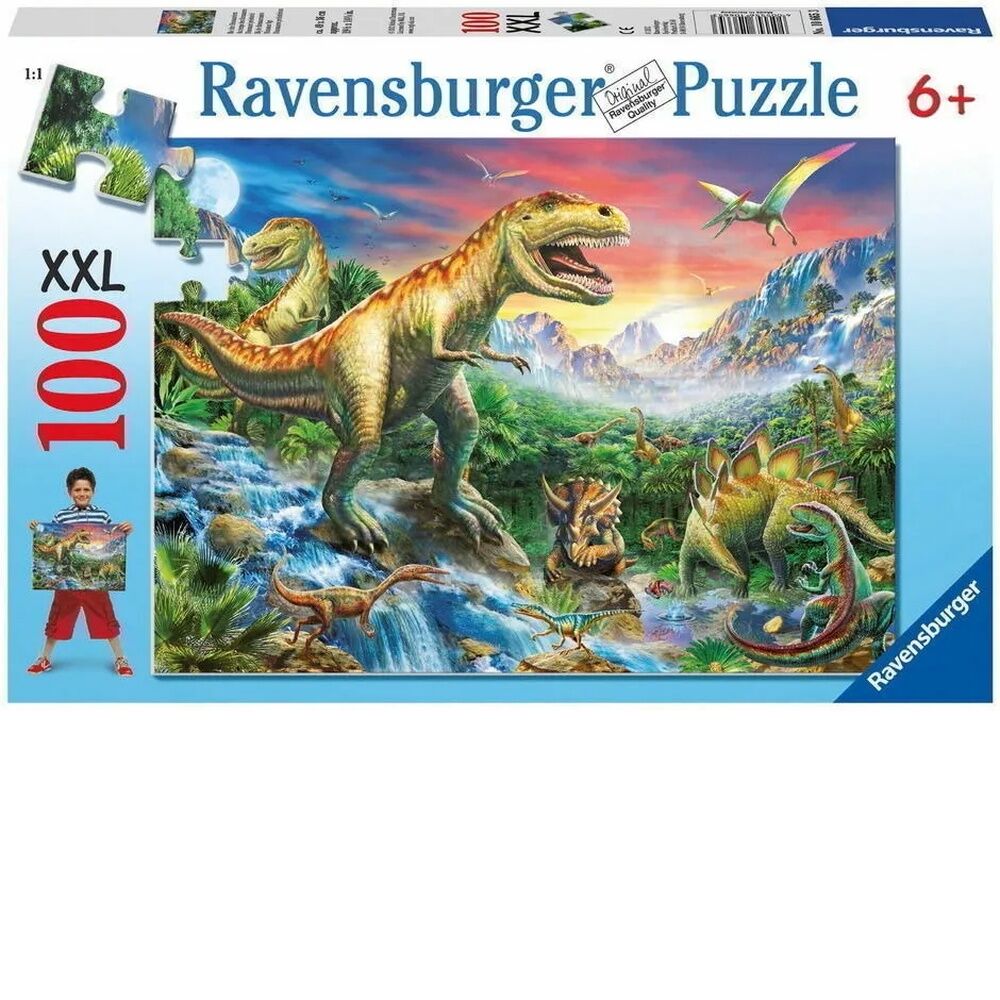 Ravensburger Puzzle 100pc XXL - Dinosaur Age