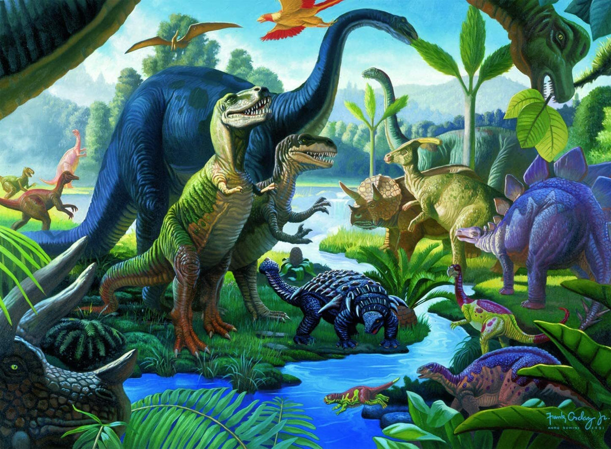 Ravensburger Puzzle 100pc XXL - Land of the Giants