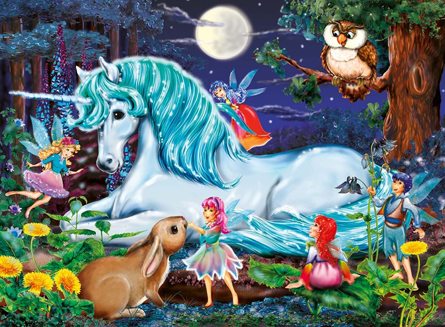 Ravensburger Puzzle 100pc XXL - Enchanted Forest