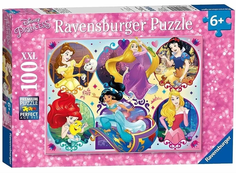 Ravensburger Puzzle 100pc XXL - Disney Princess 2 Be Strong Be You