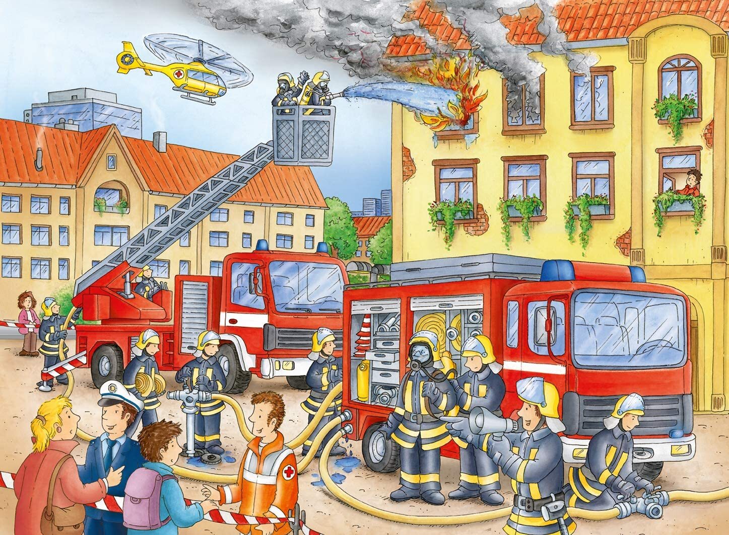 Ravensburger Puzzle 100pc XXL - Fire Brigade