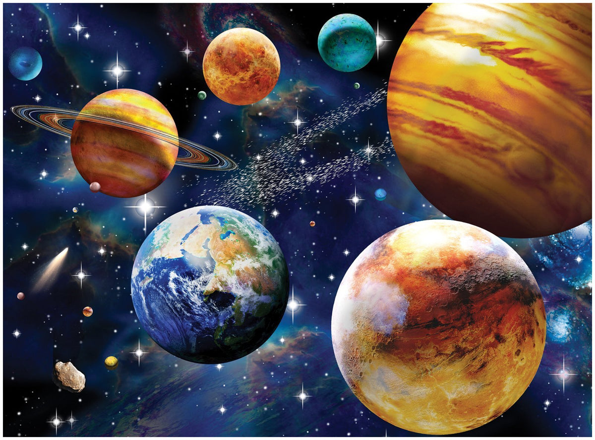 Ravensburger Puzzle 100pc XXL - Space Puzzle