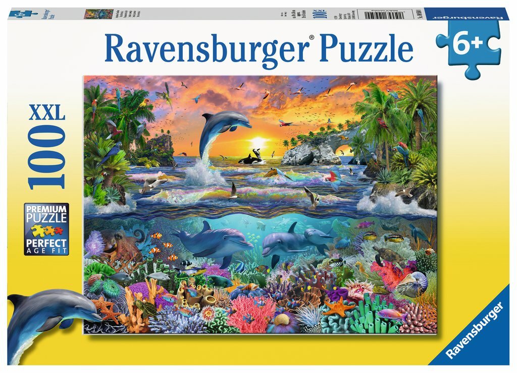 Ravensburger Puzzle 100pc XXL - Tropical Paradise
