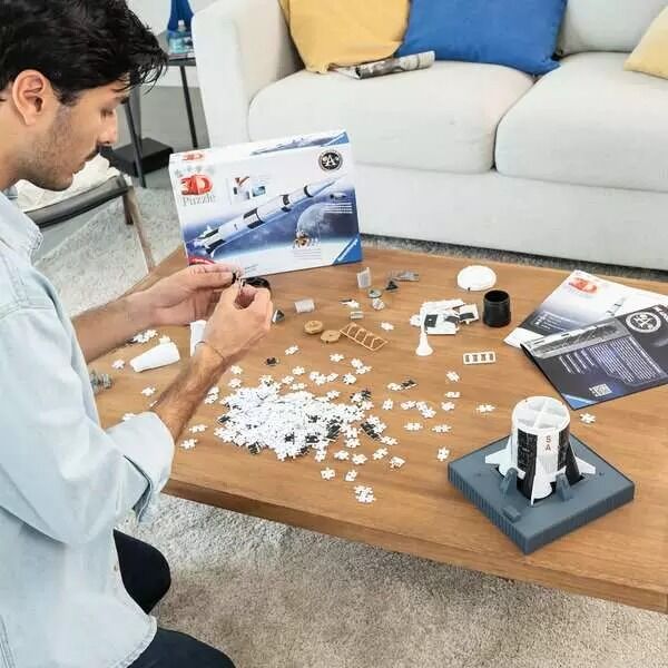 Ravensburger Puzzle 440pc 3D - Apollo Saturn V Rocket