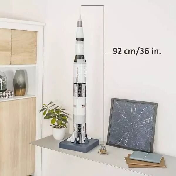 Ravensburger Puzzle 440pc 3D - Apollo Saturn V Rocket