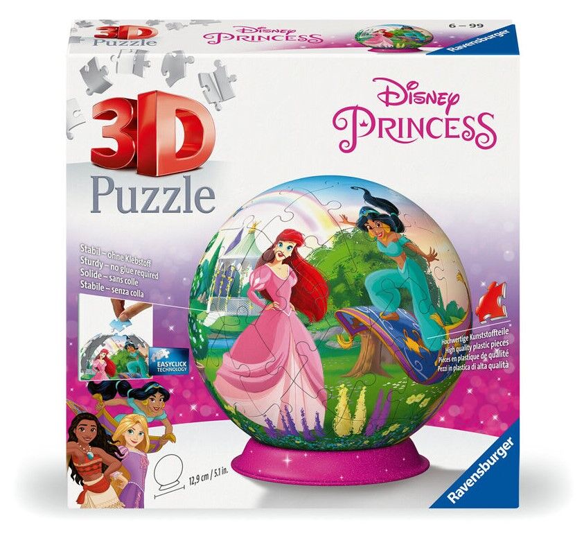 Ravensburger 3D Puzzle 72pc - Disney Princess