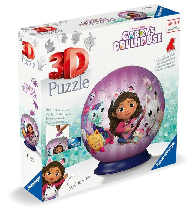 Ravensburger 3D Puzzle 72pc - Gabby's Dollhouse