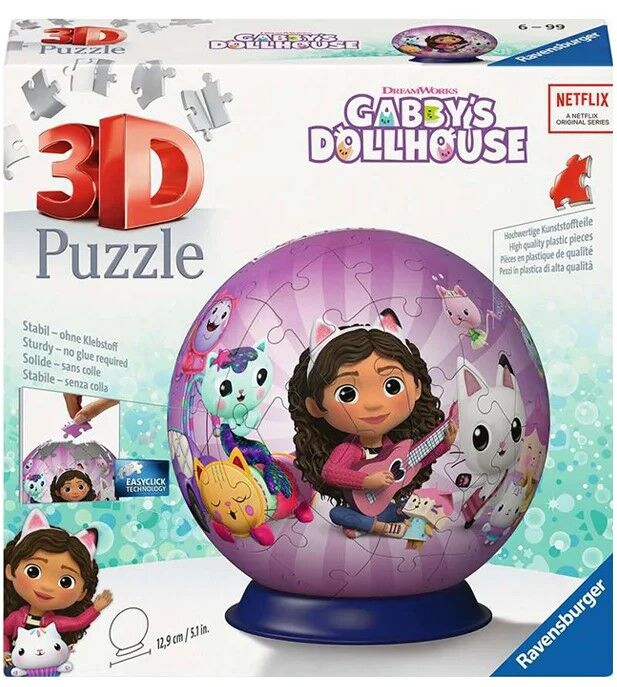 Ravensburger 3D Puzzle 72pc - Gabby's Dollhouse