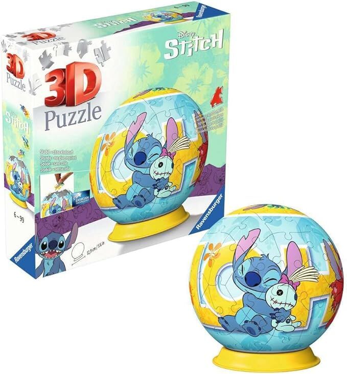 Ravensburger 3D Puzzle 72pc - Disney Stitch