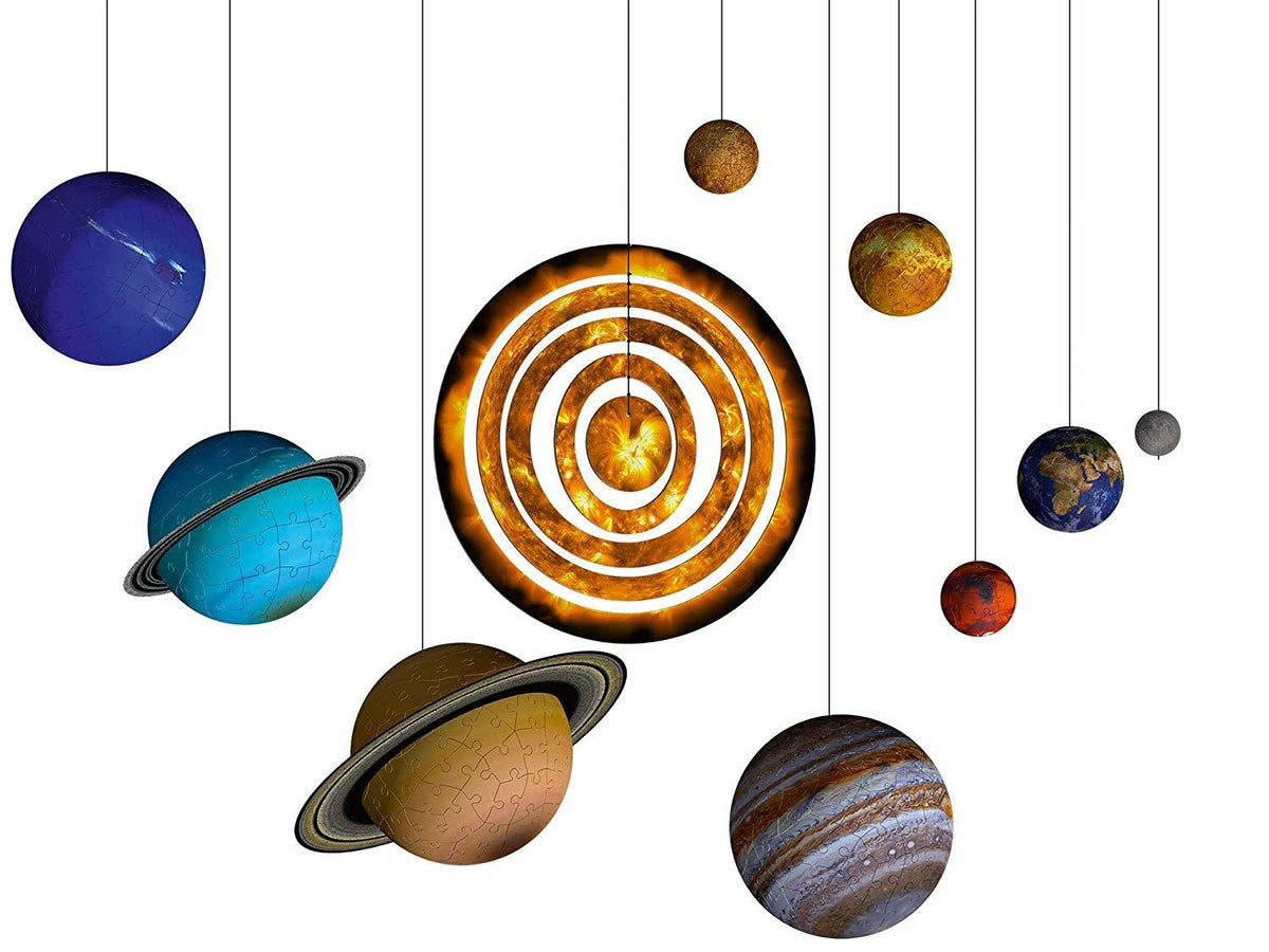 Ravensburger 3D Puzzle 522pc - Solar System 8 Planets