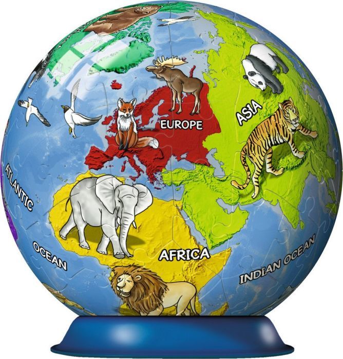 Ravensburger 3D Puzzle 72pc - Children's Globe