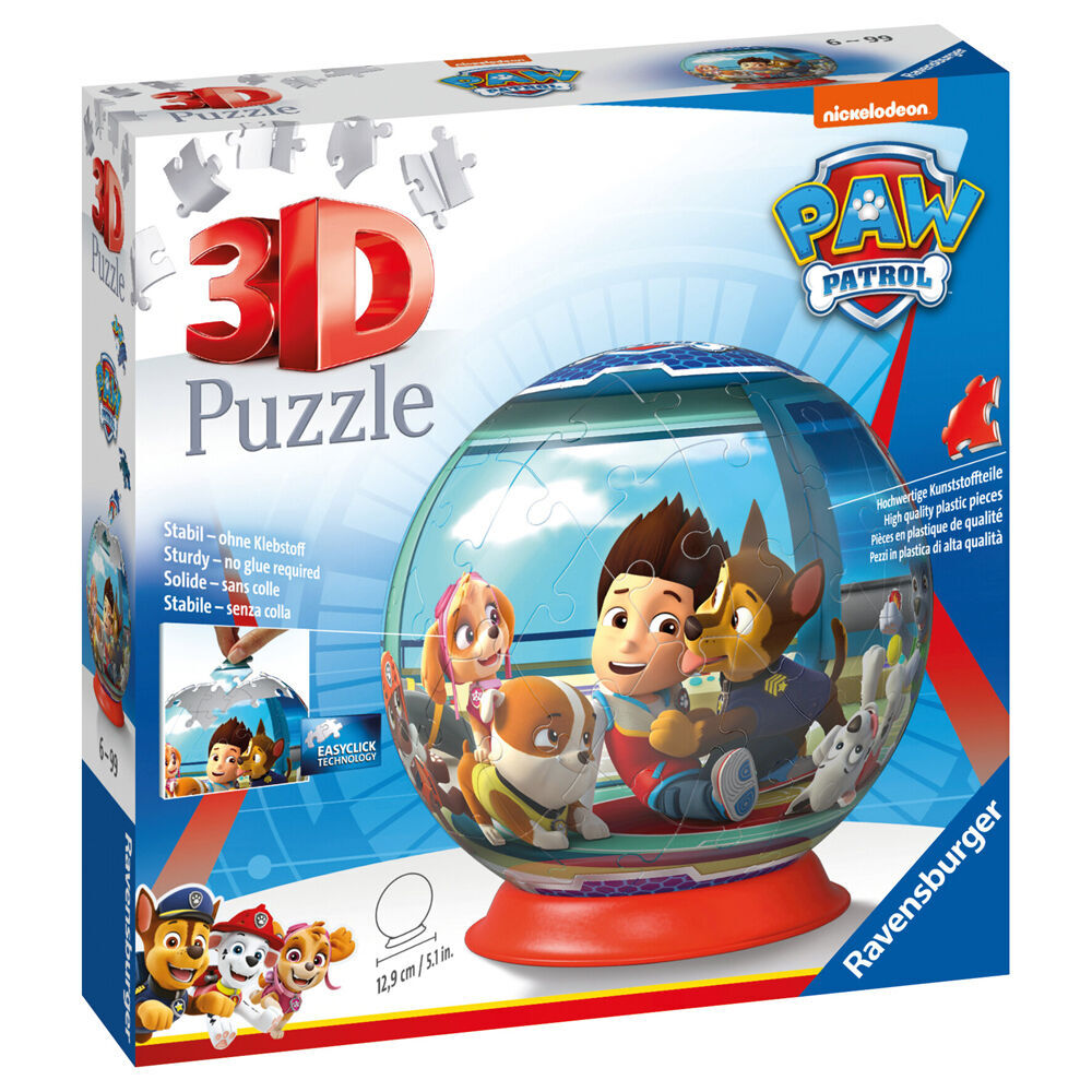 Ravensburger 3D Puzzle 72pc - Paw Patrol