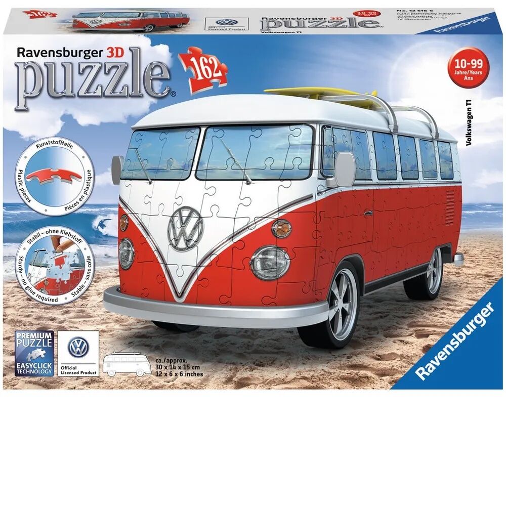 Ravensburger 3D Puzzle 162pc - VW Combi Bus