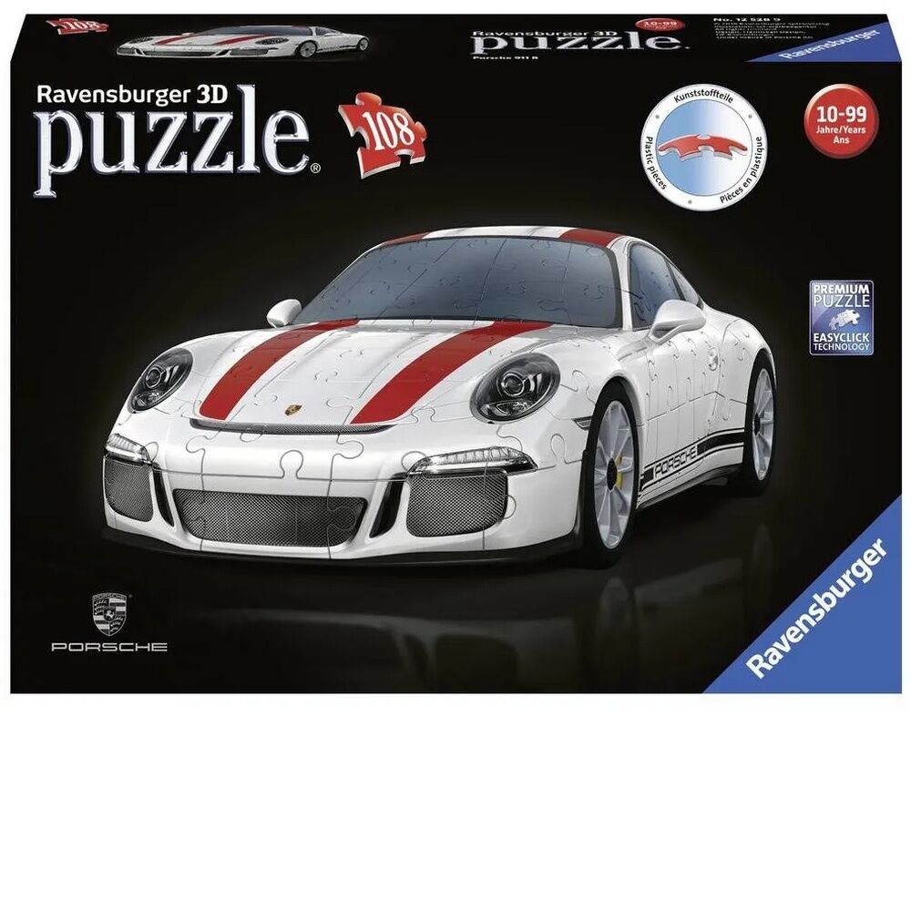 Ravensburger 3D Puzzle 108pc - Porsche 911R