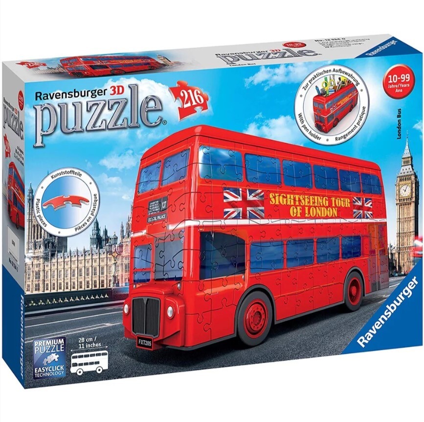 Ravensburger 3D Puzzle 216pc - London Bus