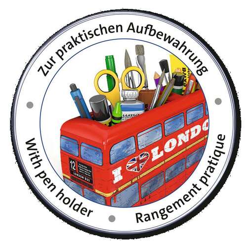 Ravensburger 3D Puzzle 216pc - London Bus