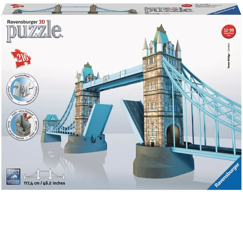 Ravensburger 3D Puzzle 216pc - Tower Bridge