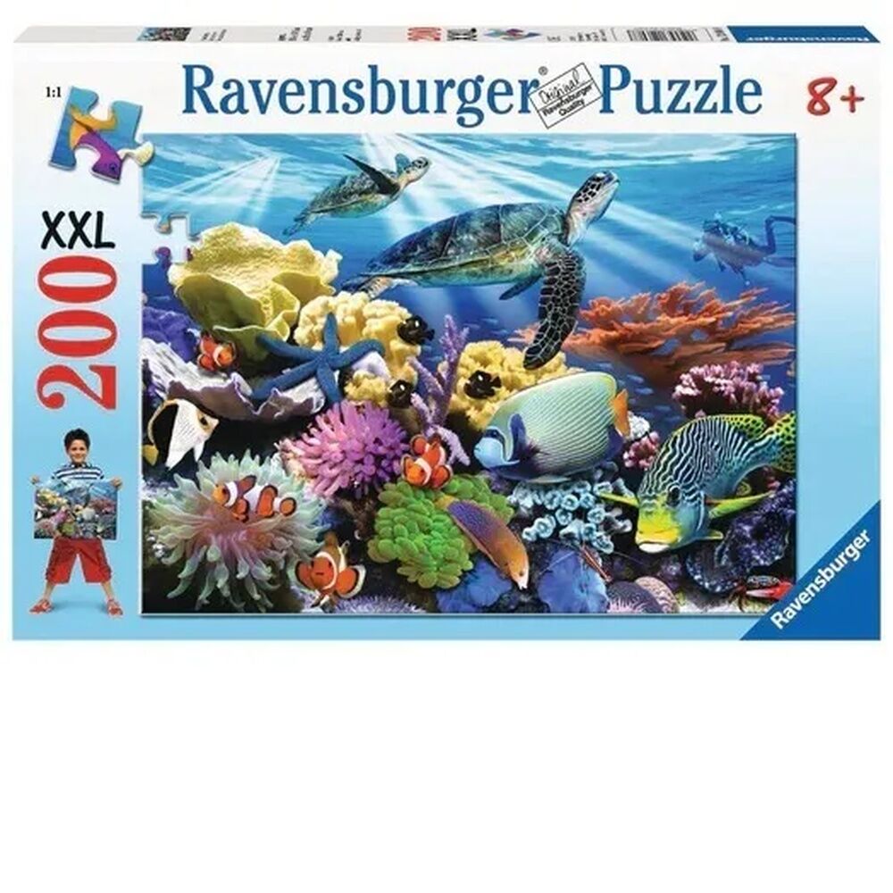 Ravensburger Puzzle 200pc XXL - Ocean Turtles