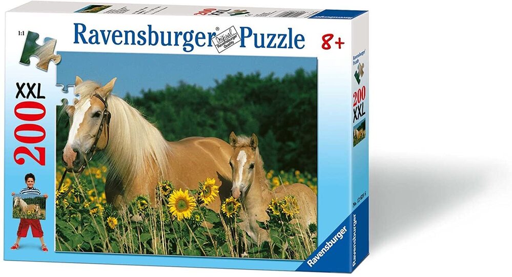 Ravensburger Puzzle 200pc XXL - Horse Happiness