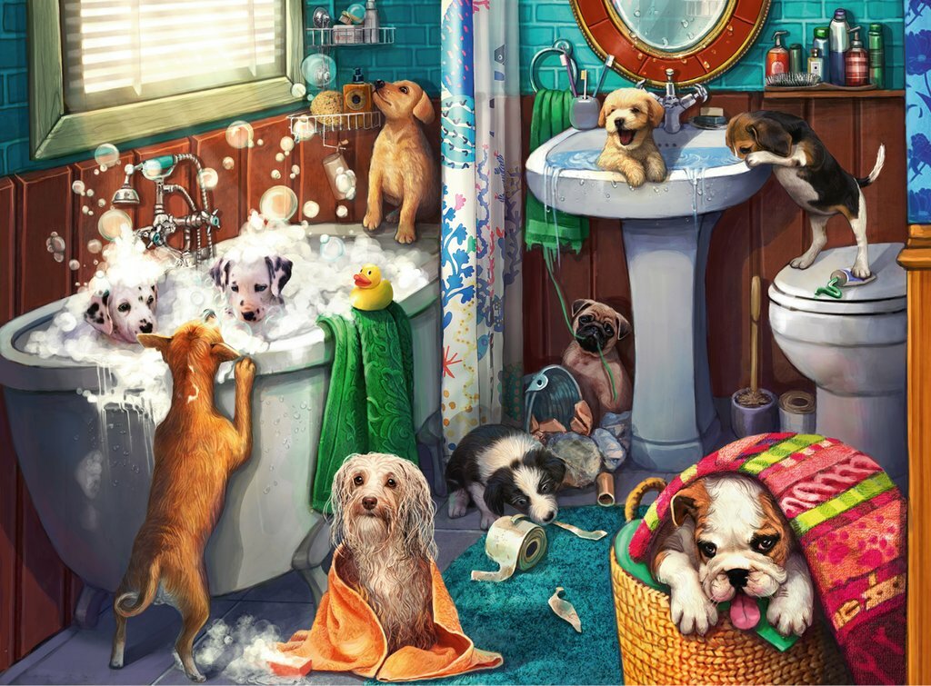 Ravensburger Puzzle 200pc XXL - Tub Time