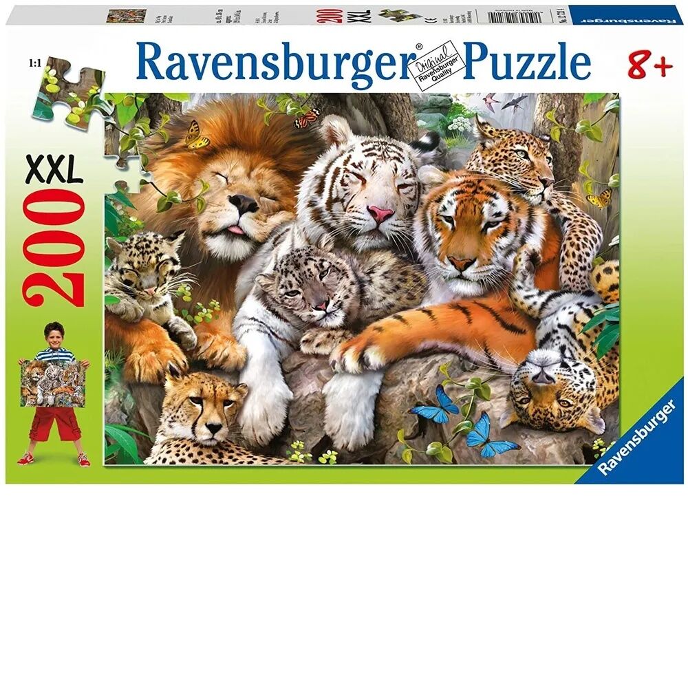 Ravensburger Puzzle 200pc XXL - Big Cat Nap