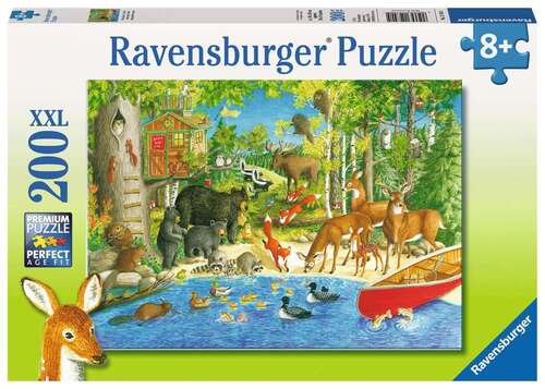 Ravensburger Puzzle 200pc XXL - Woodland Friends