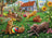 Ravensburger Puzzle 200pc XXL - Playing in the Yard