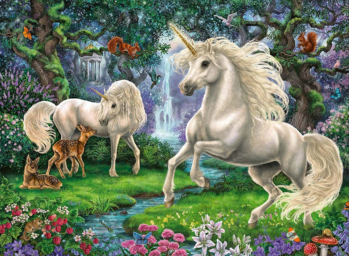 Ravensburger Puzzle 200pc XXL - Mystical Unicorns