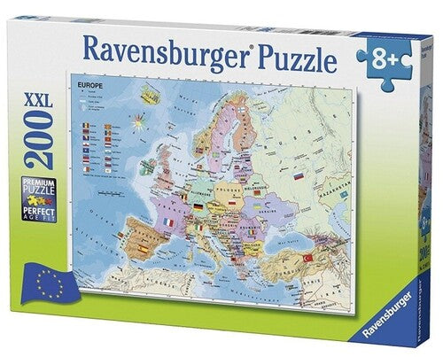 Ravensburger Puzzle 200pc XXL - European Map