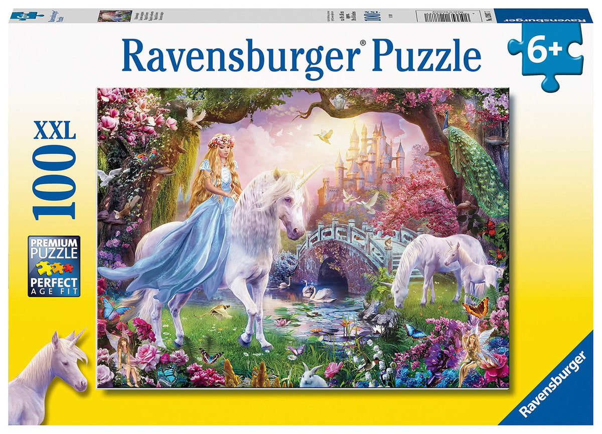 Ravensburger Puzzle 100pc XXL - Magical Unicorn