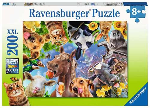 Ravensburger Puzzle 200pc XXL - Funny Farmyard Friends