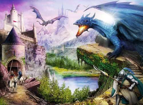 Ravensburger Puzzle 200pc XXL - Mountains of Mayhem