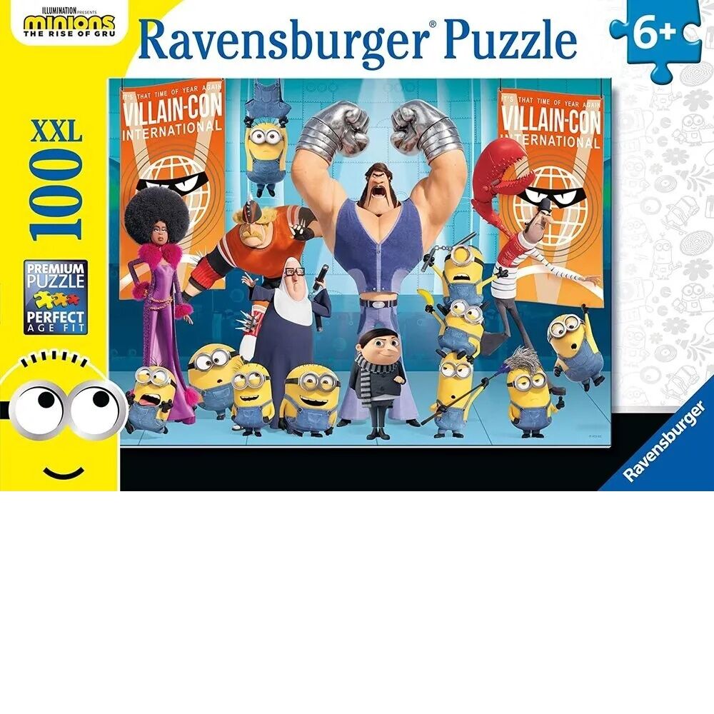 Ravensburger Puzzle 100pc XXL - Gru And The Minions