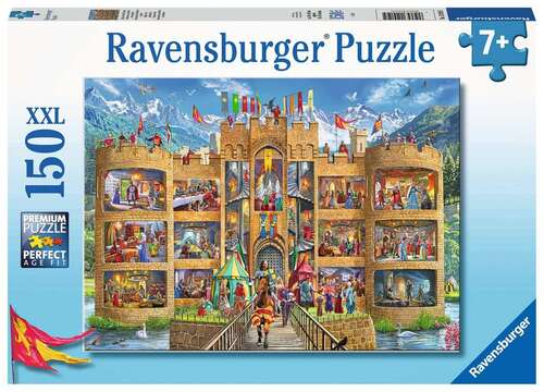 Ravensburger Puzzle 150pc XXL - Cutaway Castle