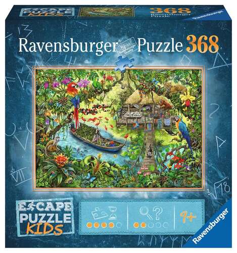 Ravensburger Puzzle 368pc - Escape Jungle Journey
