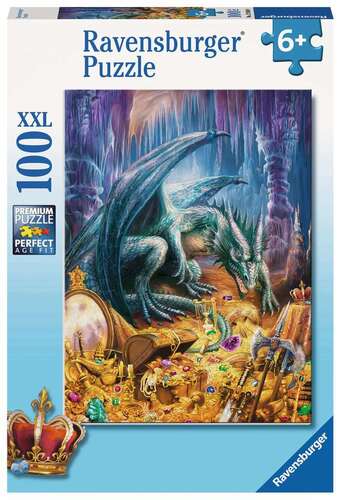 Ravensburger Puzzle 100pc XXL - Dragon's Treasure