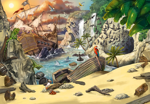 Ravensburger Puzzle 368pc - Escape Pirates