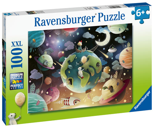 Ravensburger Puzzle 100pc XXL - Planet Playground