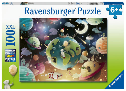 Ravensburger Puzzle 100pc XXL - Planet Playground