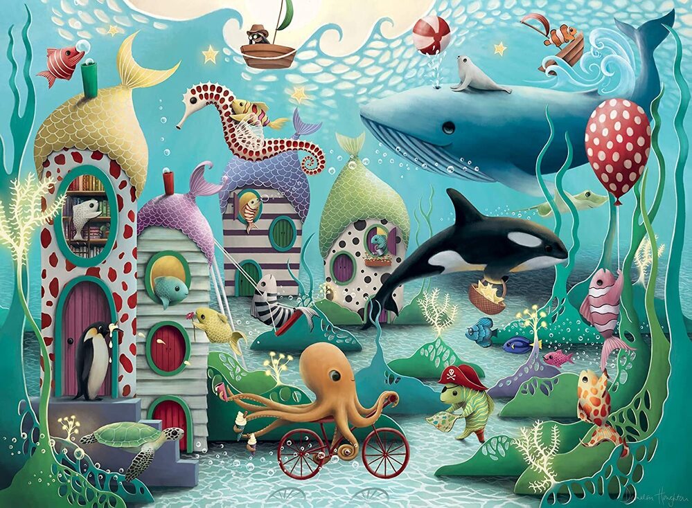 Ravensburger Puzzle 100pc XXL - Underwater Wonders