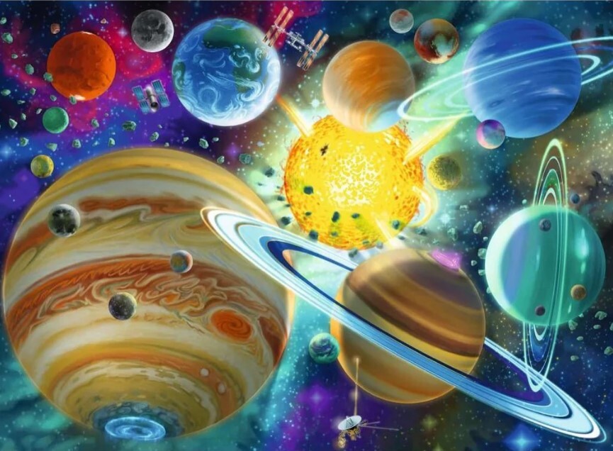 Ravensburger Puzzle 150pc XXL - Cosmic Connection