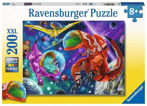 Ravensburger Puzzle 200pc XXL - Space Dinosaurs