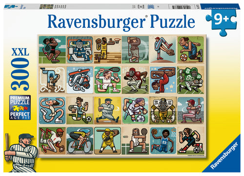 Ravensburger Puzzle 300pc XXL - Awesome Athletes