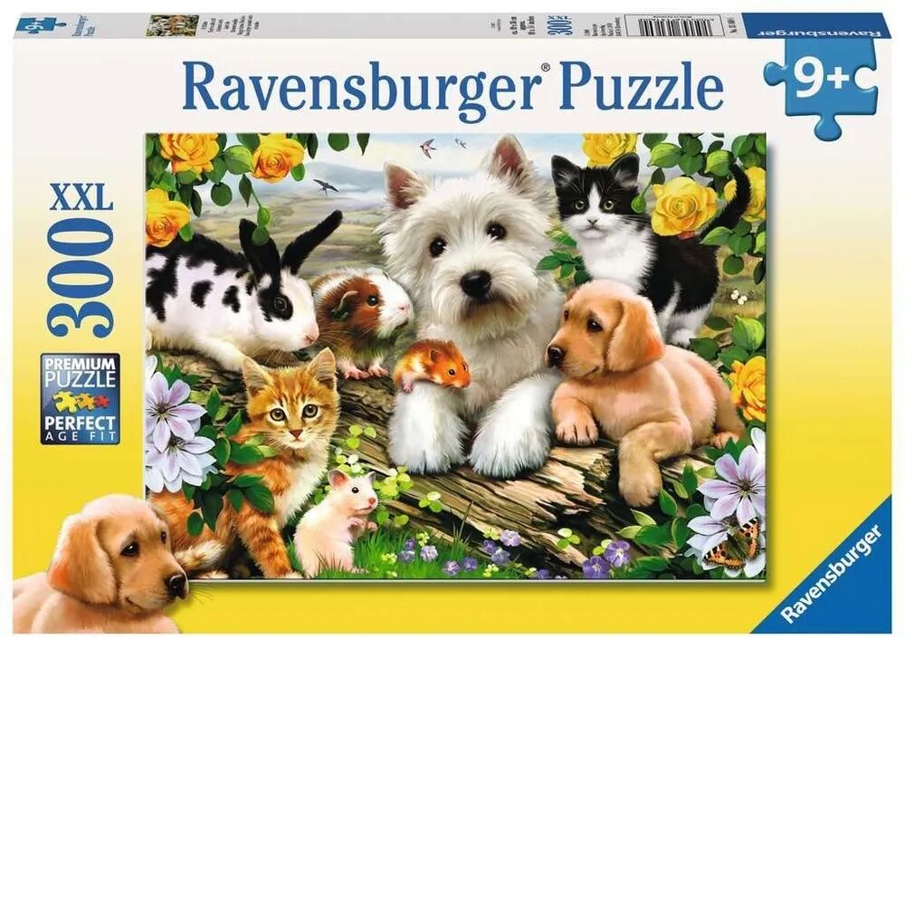 Ravensburger Puzzle 300pc XXL - Happy Animal Babies