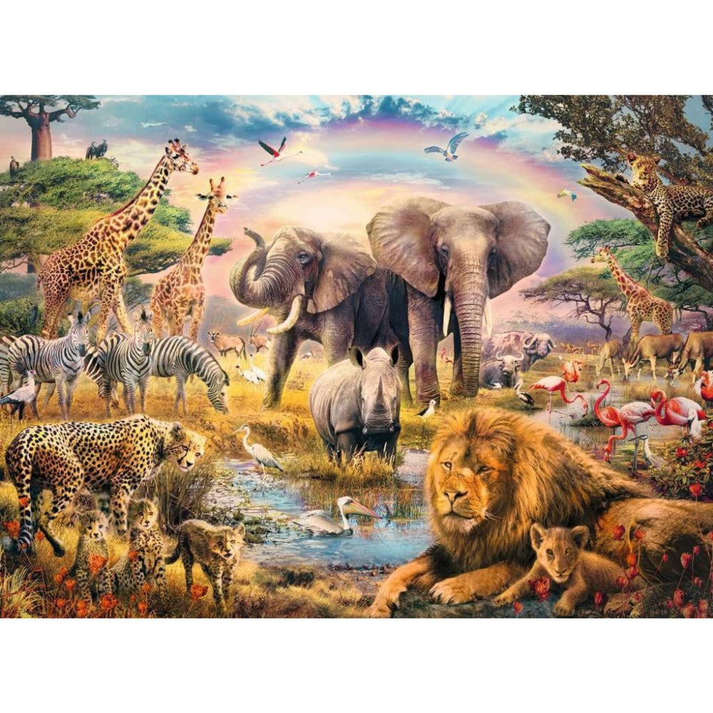 Ravensburger Puzzle 100pc XXL - African Safari