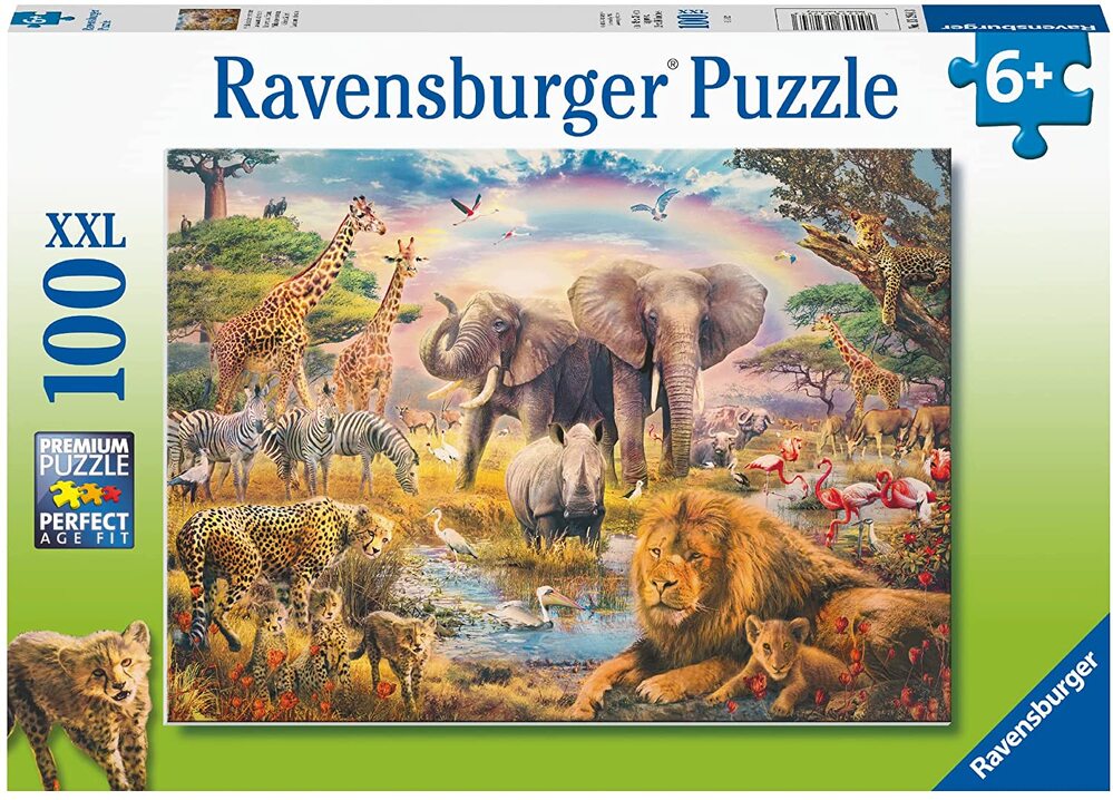 Ravensburger Puzzle 100pc XXL - African Safari