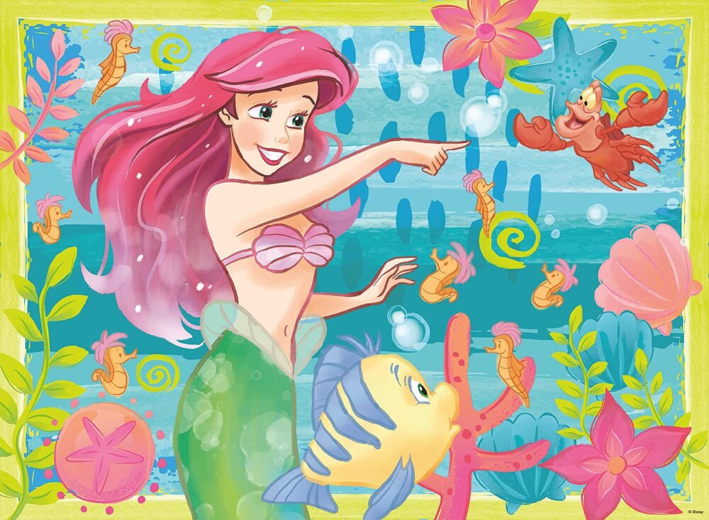 Ravensburger Puzzle 500pc - Ariel's Underwater Paradise